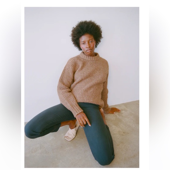 NWT OZMA NAYA SWEATER (Eco-Cloud Alpaca Cotton) Maple, size XS (sold out online) - Picture 2 of 7
